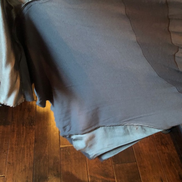 Silk and knit halter midi taupe dress M 8 - Picture 5 of 6